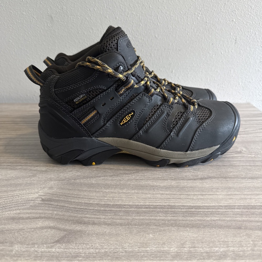 Keen ASTM Steel Toe Utility Men's Work Boots F2413-18 Size 10 EE Waterproof